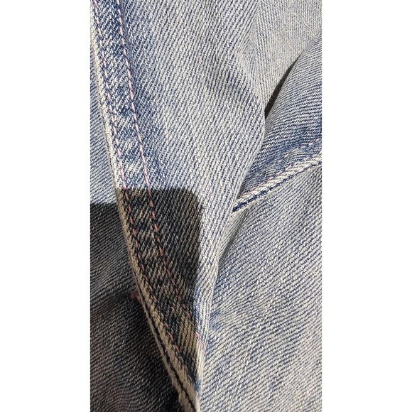 TOMMY JEANS Women’s Light Wash Denim Blazer Jacket Size M - Picture 8 of 9